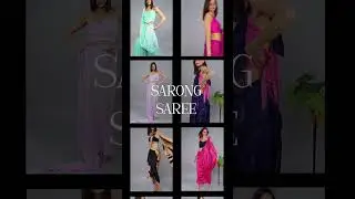 Dreaming of sun-soaked beaches and swirling in style? It&rsquo;s #AsEasyAsaSarongSaree!