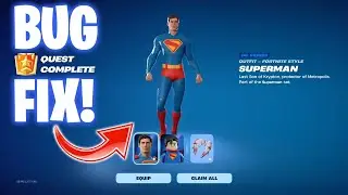 [BUG FIX]  How to Get Superman Skin in Fortnite (Full Guide)
