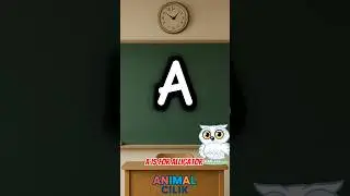 A is for Alligator! 🐊 Learn the ABCs with Animals