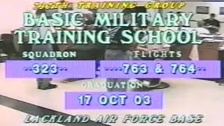 USAF BMT Squadron 323 - Sep 1, 2003 - October 17th, 2003 (Flights 763 & 764)