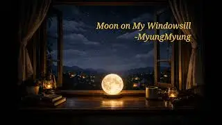 Moon on My Windowsill  &ndash; MyungMyung 🌙 (Late Night Vibes / Official Audio) | 밤에 듣기 좋은 노래