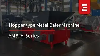 ENERPAT Metal Baler / AMB-H Series Hopper Type Metal Baler