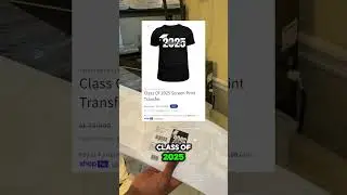 How To Print Custom Graduation Hoodies For $6.85 In 10 Seconds #hoodies #screenprinttransfers #print