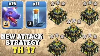 TH 17 NEW ATTACK STRATEGY! Dragon With Totem Spell | CLASH OF CLANS
