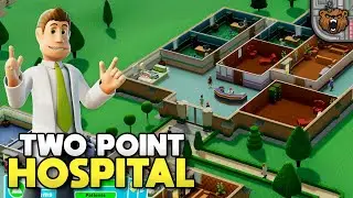 Curando o Palhacismo dos bozos | Two Point Hospital #01 - Gameplay PT-BR