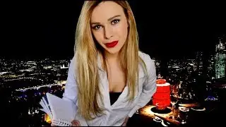 ASMR Waitress Role Play (Relaxing Restaurant Ambience)