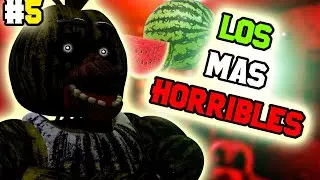 Top 5 Animatronicos Con Dise&ntilde;os Mas Feos(Mi opinion)