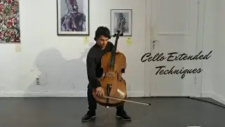 Cello Extended Techniques - Artificial Harmonics