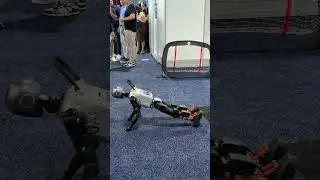 Bro is more athletic than me #aiconference #physicalai
