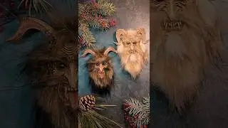 DIY Krampus Ornament Making: From Laser Engraving to Furry Fiend #ornamentcrafting
