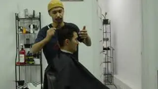 Процесс работы в барбершопе. BARBERTWINS