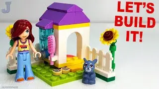 Распаковка и сборка набора LEGO Friends 2026 &laquo;Садовый домик для кролика&raquo; (30722).