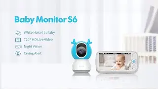 Several ways to wall mount Kawa baby monitor