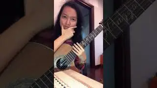 Guess - What people think I play? 🎧🎵🎸#guitar #music #fingerstyle #classicalmusic #asturias