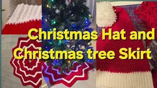 Рождественская шляпа и юбка для ёлки ​​🎄🎁