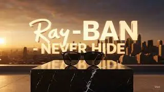 Ray-Ban Sunglasses Cinematic Reveal | Luxury Lifestyle Shorts