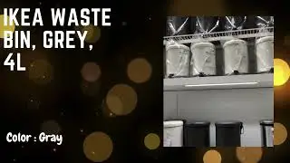 Review Of IKEA Waste bin, grey, 4l  @jaazekstudios​