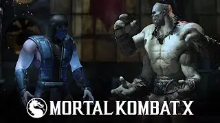 Mortal Kombat X - Sub-Zero (Cryomancer) Vs Goro (Tigrar Fury) (Very Hard)