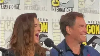 SDCC: Tony & Ziva Panel- MICHAEL WEATHERLY & COTE de PABLO