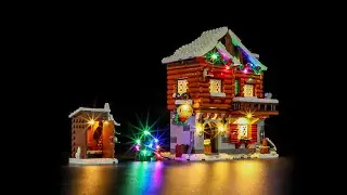 BriksMax Light Kit For Lego Alpine Lodge 10325