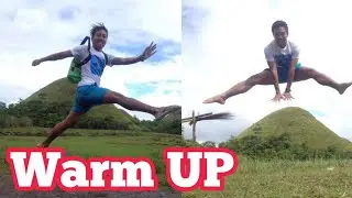 warm up, lunges, dynamic, footwork, high knees, sprint and shuffle, cool down