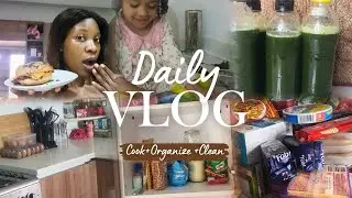 Organize and Cook with me | Day in life of an interracial family