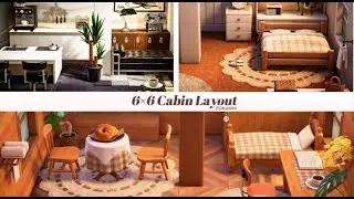 【动森】6×6 ROOM LAYOUT｜Bea、Walker、Bones