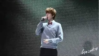 110816 Super Junior-M Fanmeeting in Beijing - 如果你也聽說 (KYUHYUN)