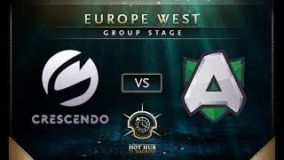 Crescendo vs Alliance - TI7: EU Regional Qualifiers Group Stage - @Draskly @Lyrical