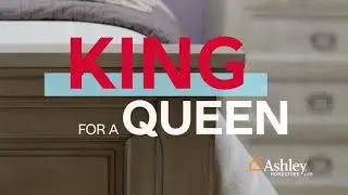 Ashley More Sale -- King for Queen Mattress Video