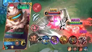 EXP TANK AULUS VS. MAGE BANE META?! | AULUS CRAZY SUSTAIN TANK BUILD! [UNBELIEVABLE DAMAGE?!] ~ MLBB