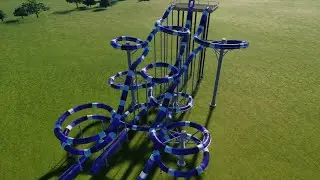 Insane Waterslide Tower Onride (All Onrides) | Planet Coaster 2 (made by J.P) [POV]