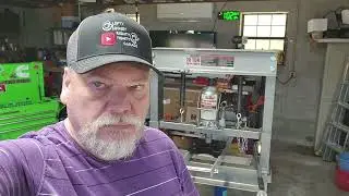 Замена изношенного бутылочного домкрата на моем 20-тонном цеховом прессе Harbor Freight.