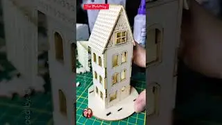 29-08-2025 Christmas House Music Box 3D wood puzzles with Alicia 