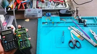 TUTORIAL INTERCOM Radio Repair BAOFENG Hindi maka received ng Talk at matigas ang Switch. Tutorial