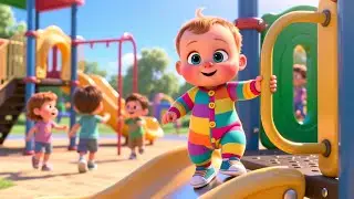 Ride Fun Playground 🛝🎶 Fun Playtime Song for Kids | Playground Adventure