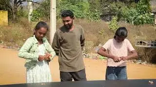 Sharp the pencil Challenge With Kids || Village Avengers