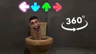 Skibidi Toilet TakeOver 360&deg; FNF Animation