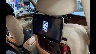 Монитор ставим пассажирам Rolls Royce Silver Seraph