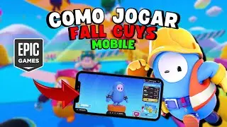 COMO JOGAR FALL GUYS no CELULAR (R&Aacute;PIDO e F&Aacute;CIL) 🎮✅️
