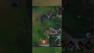 КАРТУС РАЗЫГРАЛ 1 В 2 | Лига Легенд league of legends #Shorts