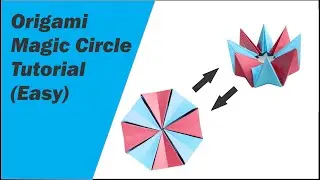 Origami Magic Circle Tutorial Easy