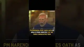 Prime Minister Narendra Modi's Historic Third Consecutive Term Oath Ceremony