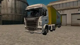 Euro Truck Simulator 2, Part 1, Aberdeen to Glasgow. Speeding Fine and Almost Crashing!