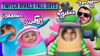TWITCH RIVALS SUR FALL GUYS  || BEST OF Ft @IDREAU ,  @LadySundae  & @Pearja