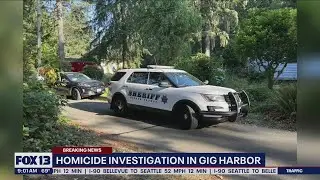 Deputies investigating homicide after man found dead in Gig Harbor | FOX 13 Seattle