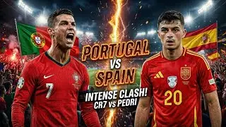 Portugal vs Spain final match highlights National league 2025 