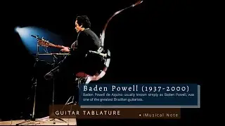 Guitar TAB - Baden Powell : Samba Do Aviao | Tutorial Sheet Lesson #iMn