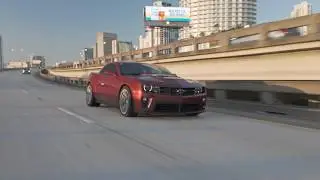 Camaro ZL1 Miami Drive - Pure Supercharged V8 Sound