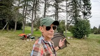 Конец лета (почти) Пригородный палаточный лагерь, часть первая #горячаяпалатка #холоднаяпалатка #...